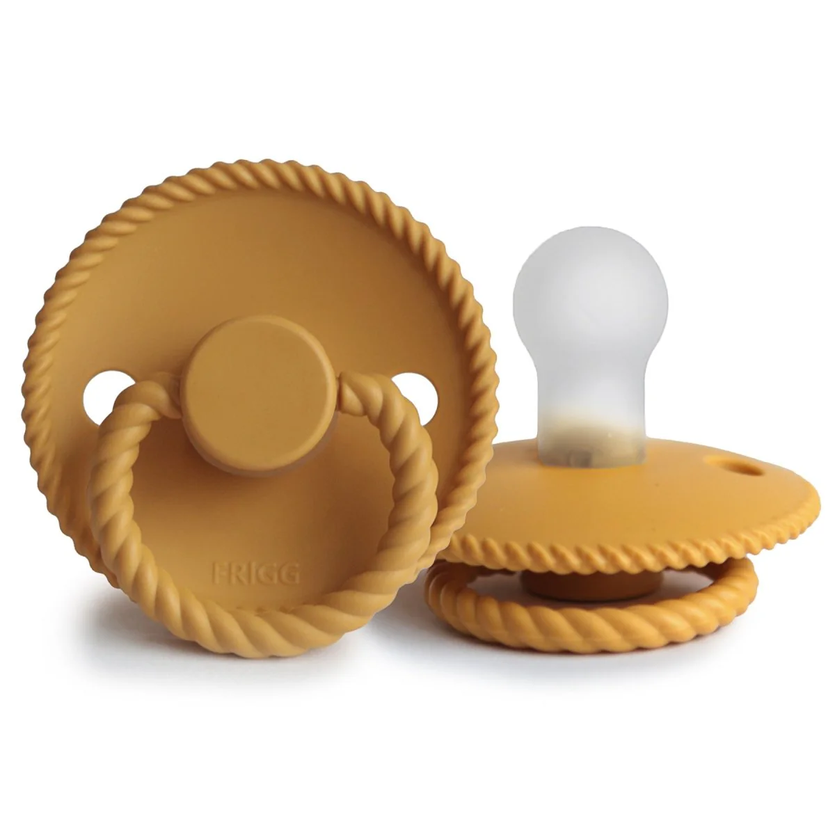Frigg tétine Taille 1 Corde Miel Or Silicone - E-shop mondial – Produits Bersaline durables, modernes et accessibles partout