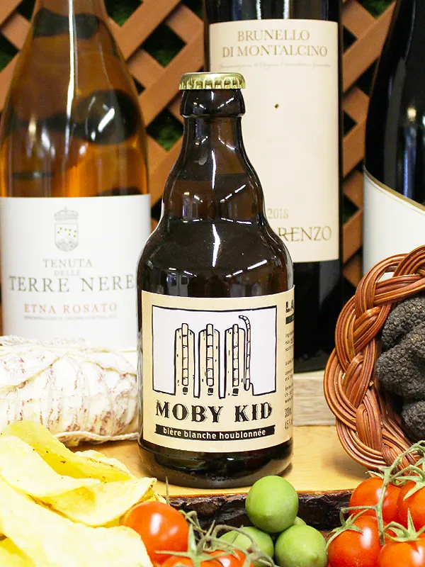 Moby Kid Blanche 4.5% – Brasserie de la Pièce - Édition Limitée – L’Art de la Table Française en Promotion ! - {'count': 1, 'name': 'expériences'}