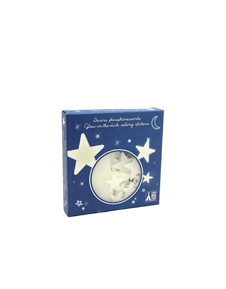 Étoiles phosphorescentes pour plafond - Djeco - Boutique Maman & Bébé – Produits Essentiels au Quotidien - leroy merlin étoile plafond amp bébé produit