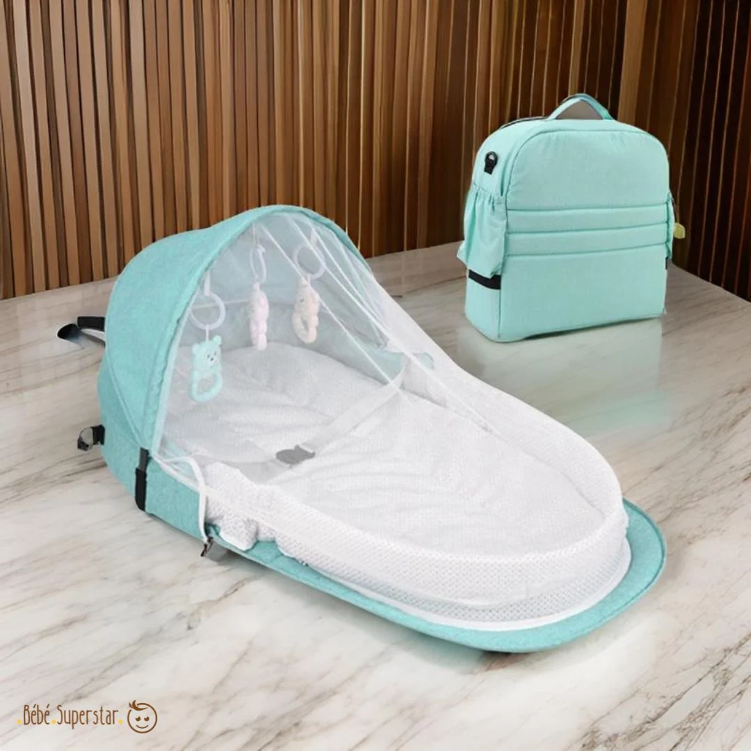 Lit de Voyage Bébé métal | Baby Dodo™ - Organisation de la maison avec des solutions de rangement