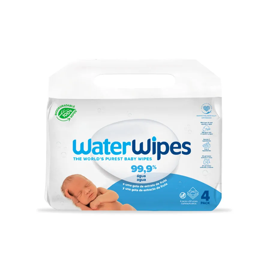 Lingettes Waterwipes (3+1 gratuit) - Édition Limitée – L’Art de la Table animaux Française en Promotion !