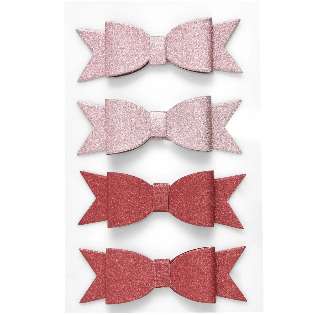 Stickers Noeud 3D Glitter Rose & Rouge - Organisation de la maison avec des RANGEMENT solutions de rangement