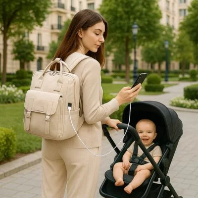 Sac Dos Langer Nomade Boutique Bébé Ligne Soins Jouets Articles Maison