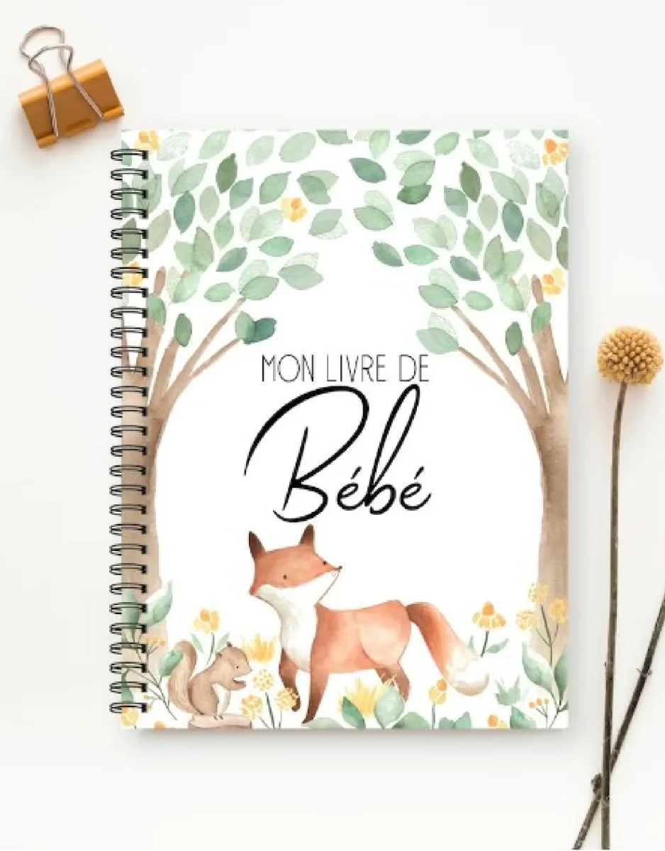 Livre de bébé – Renard - Rainbows & Lollipops - Boutique Maman & Bébé – Produit Produits Essentiels au Quotidien