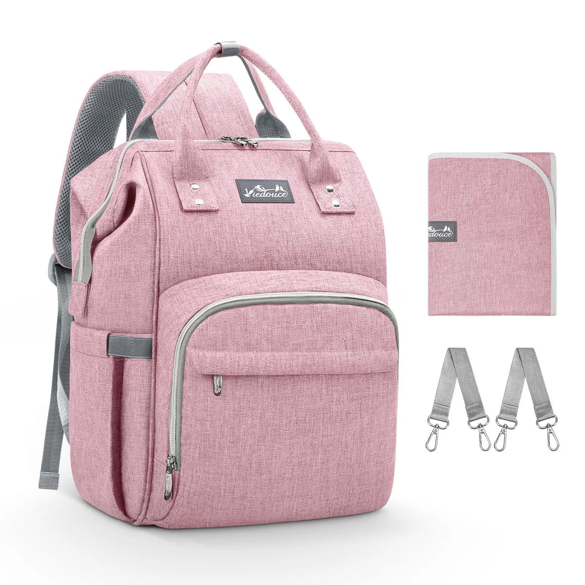 Sacs à Dos à Langer Pour Bébé Sac de Voyage - Bois de rose - Boutique Bébé en Esquisse Ligne : Soins, Jouets et Articles Maison