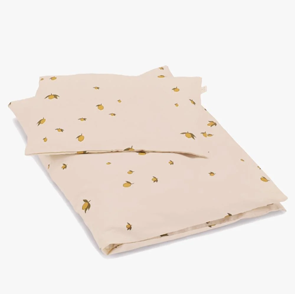 Konges Slojd - Ensemble de Literie Bébé - Citron||Konges Slojd Amélie - Baby Bedding - Lemon - Boutique Bébé en Ligne : Soins, Jouets et Articles Maison