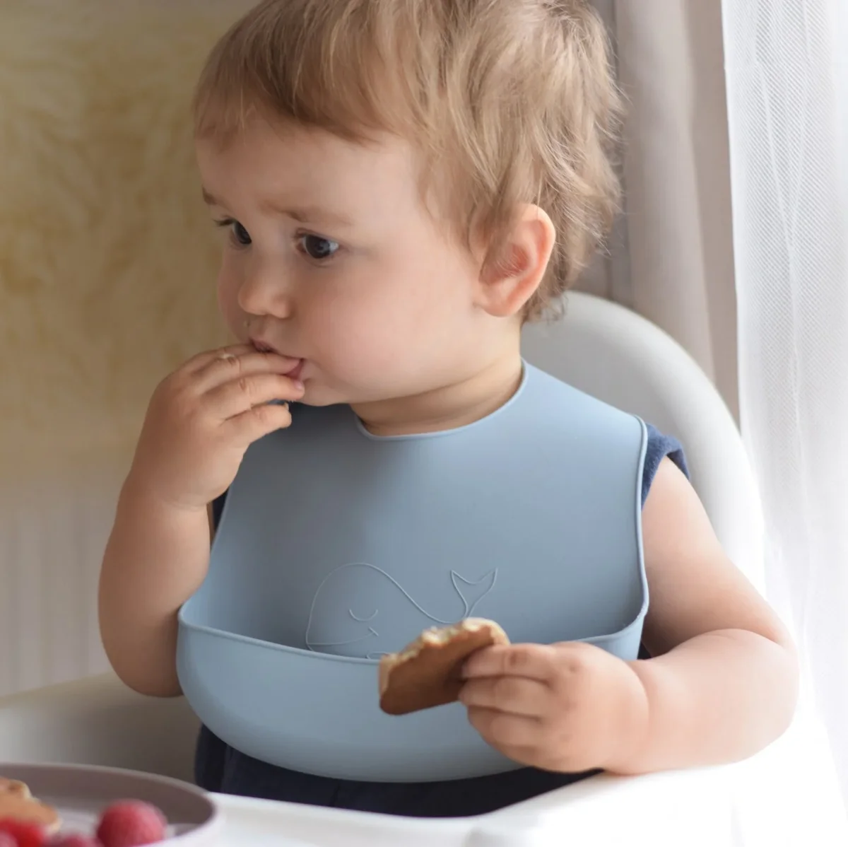 Lille Vilde Bavoir Silicone||Lille Vilde Silicone Bib Boutique Bébé Ligne Soins Jouets Articles Maison