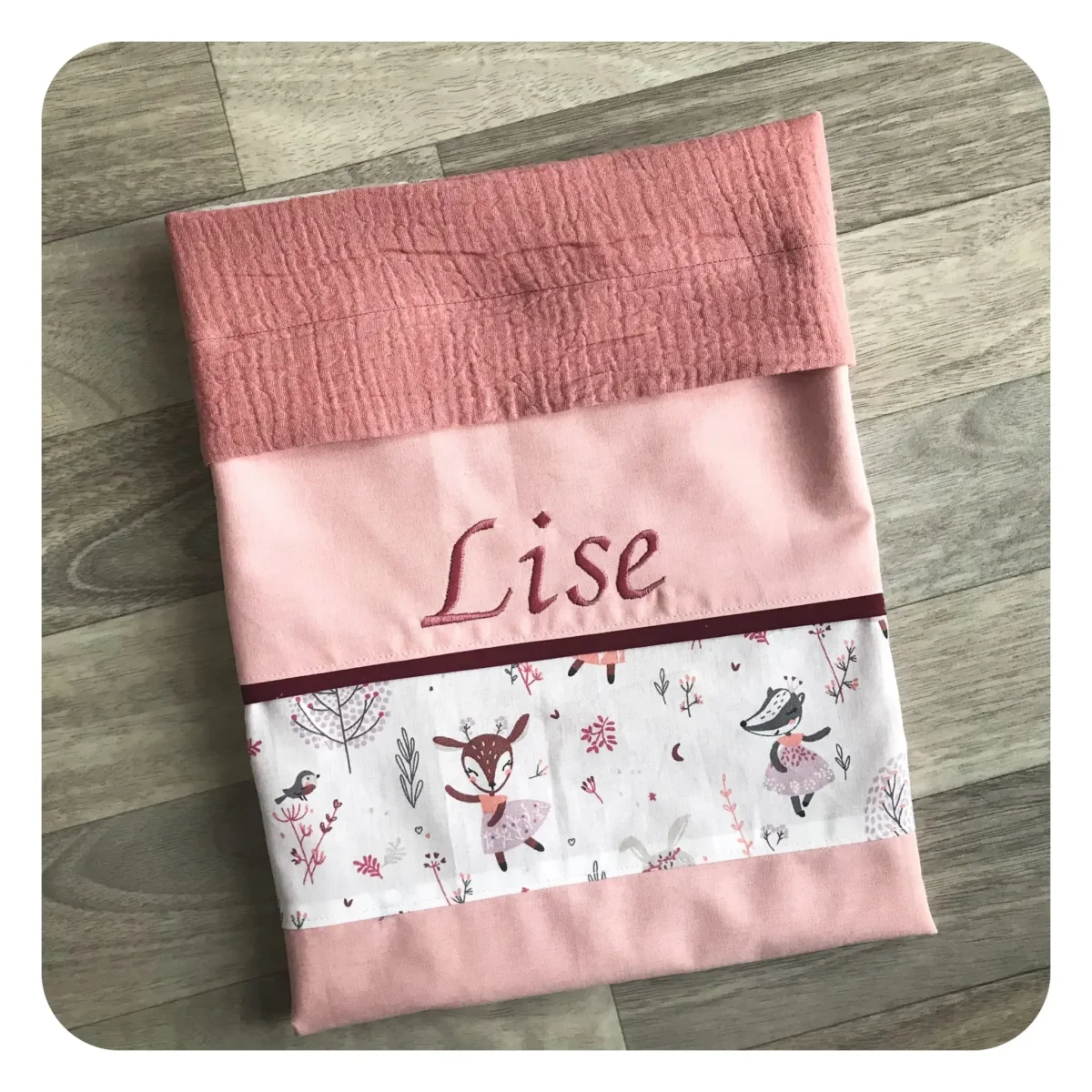 Couverture bébé en double gaze personnalisée - Accessoires pratiques maison pour un intérieur plus fonctionnel - Vertbaudet