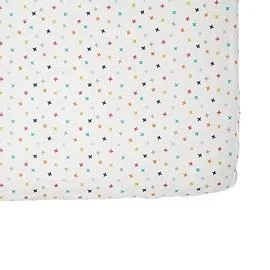 Pehr - Drap Contour - Lit de Bébé - Rainbow Jacks||Pehr - Crib Sheet - Rainbow Jacks - Boutique Bébé en Ligne : Soins, Jouets et Articles Maison Berceau, Lit enfant et Bébé, lit cabane, lit tipi, Accessoires lit by Drawer