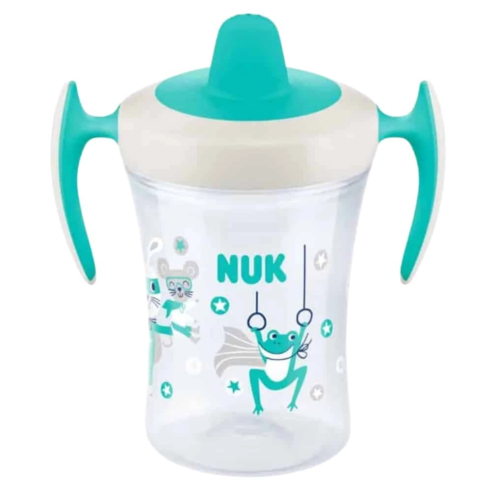 NUK – Trainer Cup Glossy Avec Bec Verseur Souple 6mois – 230ml - Saldi Straordinari – Offerte Speciali Disponibili Adesso