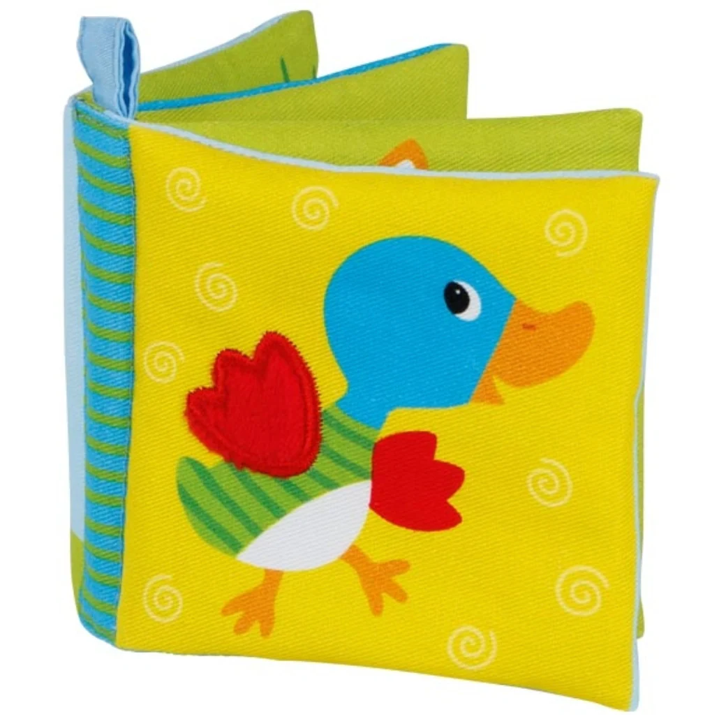 LIVRE D'ÉVEIL POUR BÉBÉ EN TISSU - Boutique Maman & Bébé – Produits Essentiels au Quotidien - Petit lion