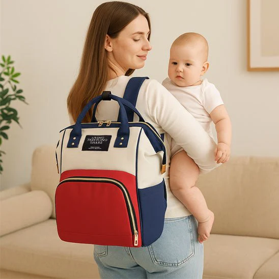Sac a Langer Bebe Céline | Tricolore™ - Boutique Bébé en Ligne : Soins, Jouets et Articles Maison