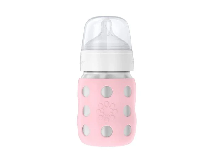 Lifefactory - Biberon 8oz en Acier Inoxydable - Desert Rose||Lifefactory - Stainless Steel 8oz Baby Bottle - Desert Rose - Boutique Bébé en Ligne : Soins, Jouets et Articles Maison OZ – Nuance Rosé 2024 – Chateau Poitevin