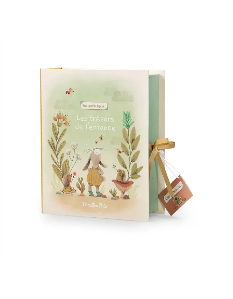 Coffret de naissance - Les trois petits Lapins - Moulin Roty - Boutique Maman & Bébé – OFFERTE Produits Essentiels au Quotidien