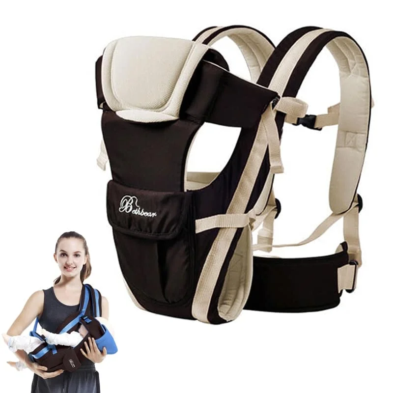 Porte-bébé 4 en 1 - Éclairage de qualité avec frais de port offerts - Hoodie carrier