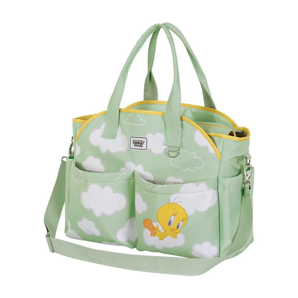 LOONEY TUNES TWEETY CLOUDS - BOLSO PARA CARRO DE BEBE MOMMY - Des Produits Outdoor Pensés pour Vos Aventures au Quotidien - {'count': 1, 'name': 'Papa'}
