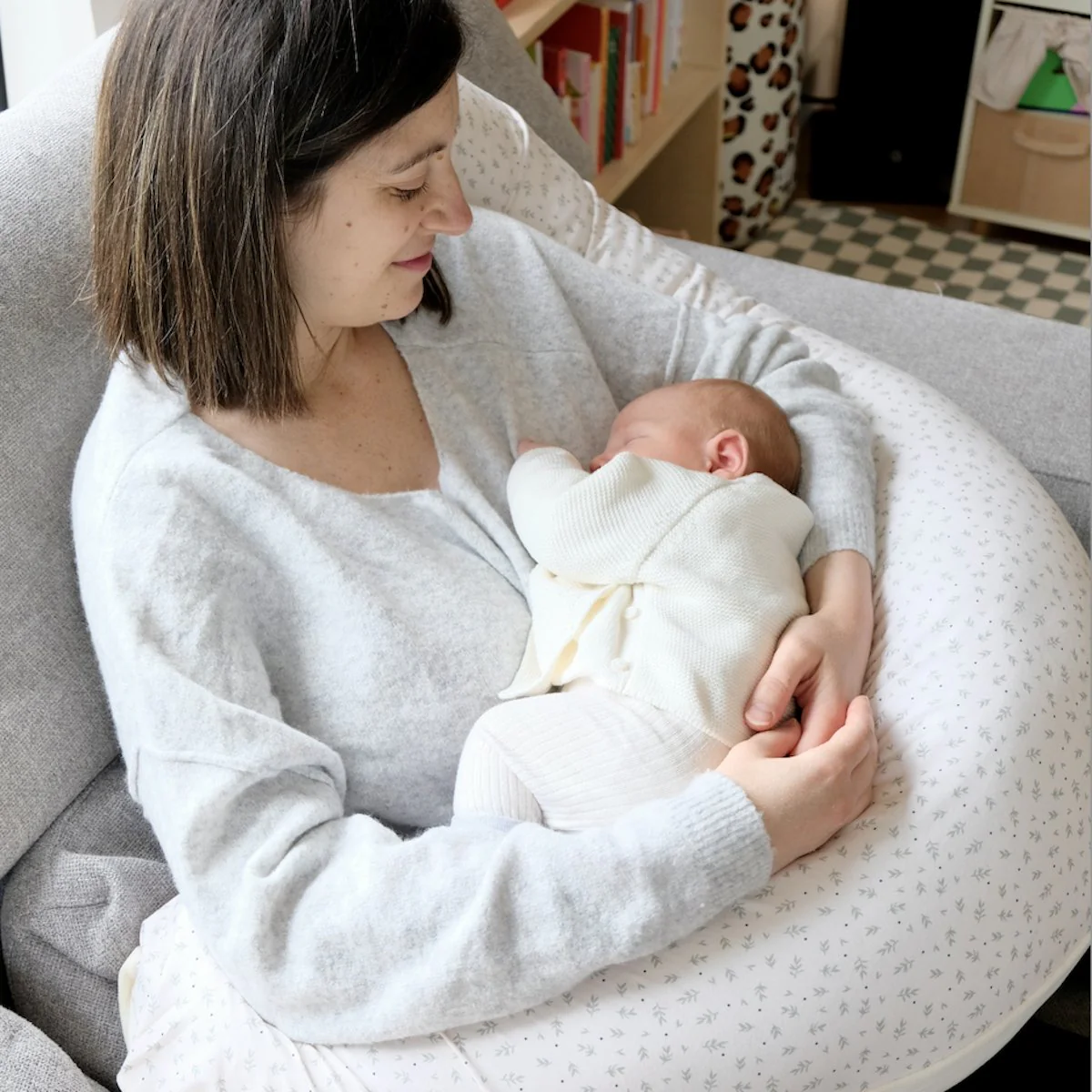 Coussin Allaitement Cueillette Milk Boutique Maman Bébé Produits Essentiels Quotidien