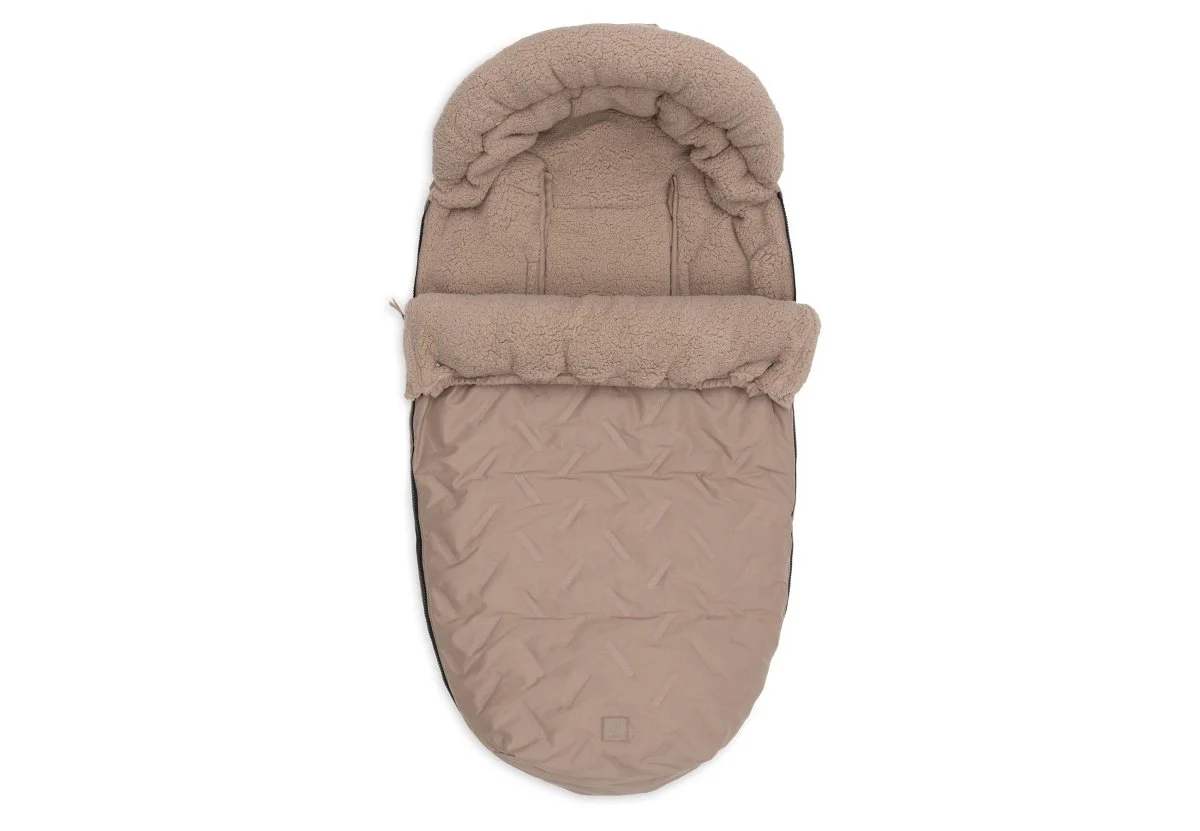 Jollein Footmuff Milky Boiron Coffee - E-shop mondial – Produits durables, modernes et accessibles partout