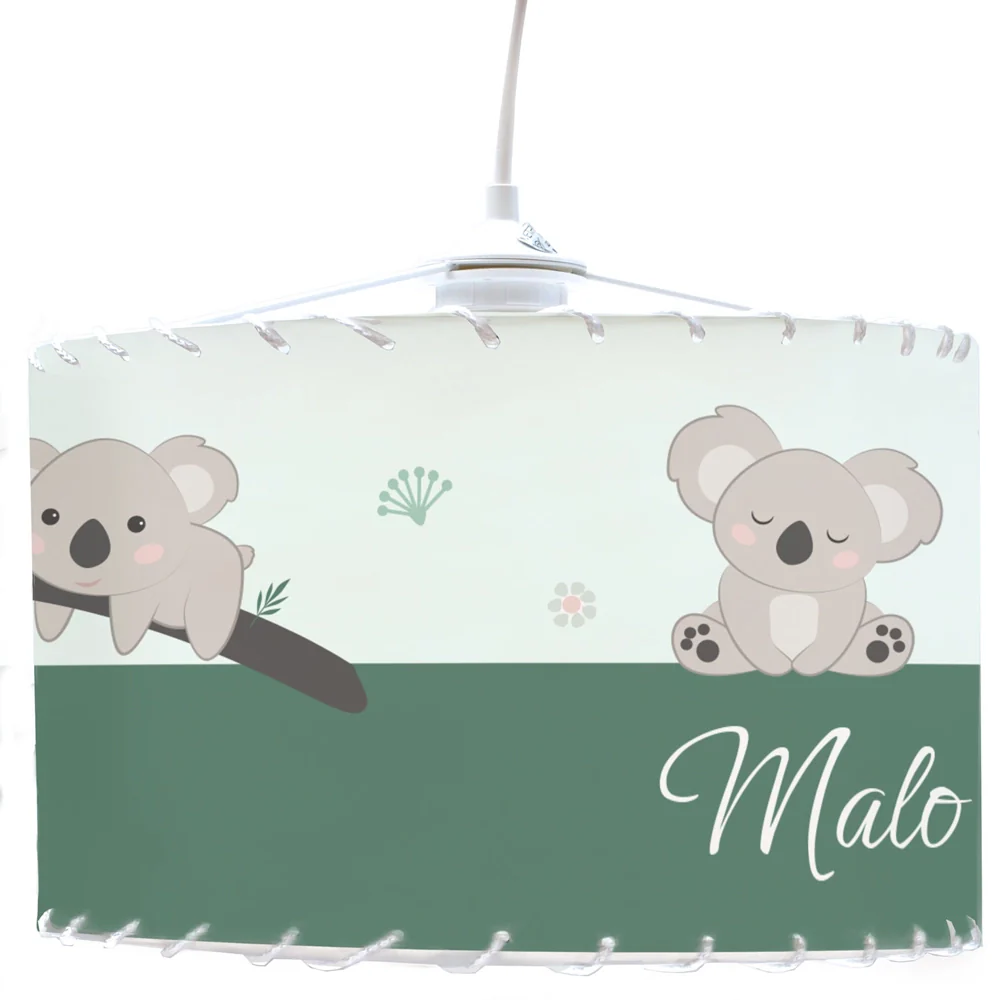 Plafonnier personnalisables adorables koalas Boutique Bébé Ligne Soins Jouets Articles Maison