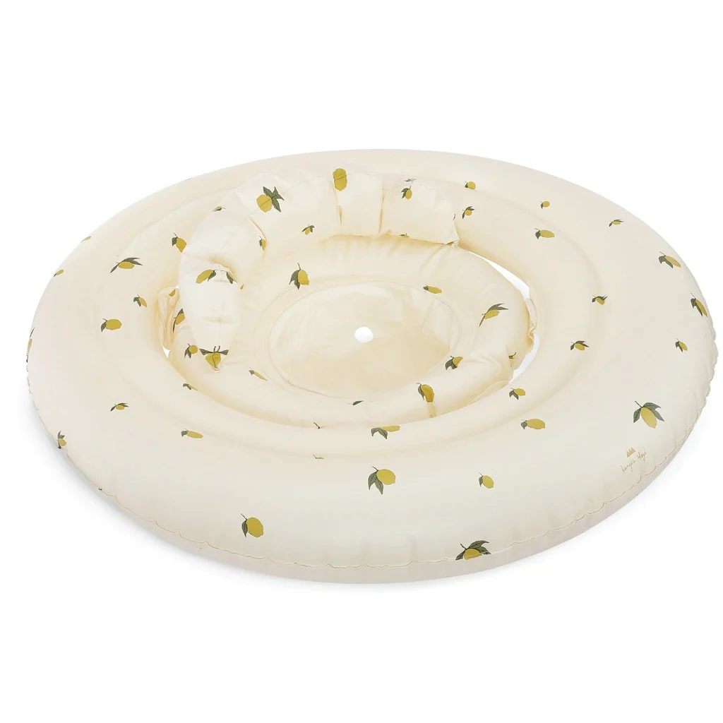 Konges Slojd - Anneau d'Eau pour Bébé - Citron||Konges Slojd - Baby Swim Ring - Lemon - Boutique Bébé en Ligne : Soins, Jouets et Articles Maison - console portable anneau eau ligne soin jouet article