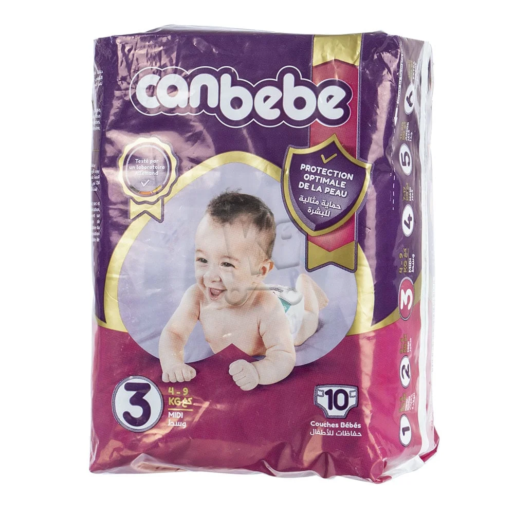 Canbebe Couches Bébé Taille 3 Midi (10 Pièces) - Vins Rouges Harmonieux pour Chaque Occasion - bouteilles de taille pièce vin occasion
