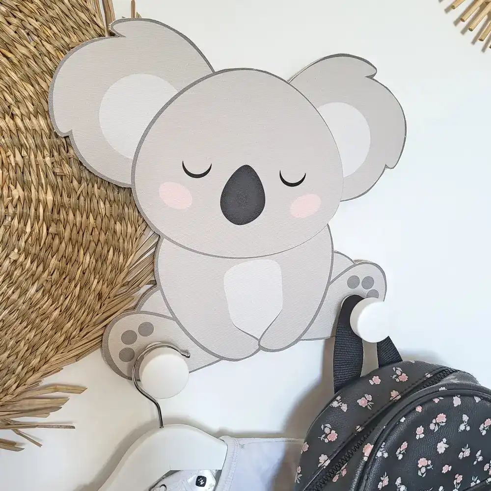 Portemanteau enfant personnalisé – Thème Koala - Boutique Bébé en Ligne : Soins, Jouets et Articles Maison - {'count': 1, 'name': 'Spirale'}
