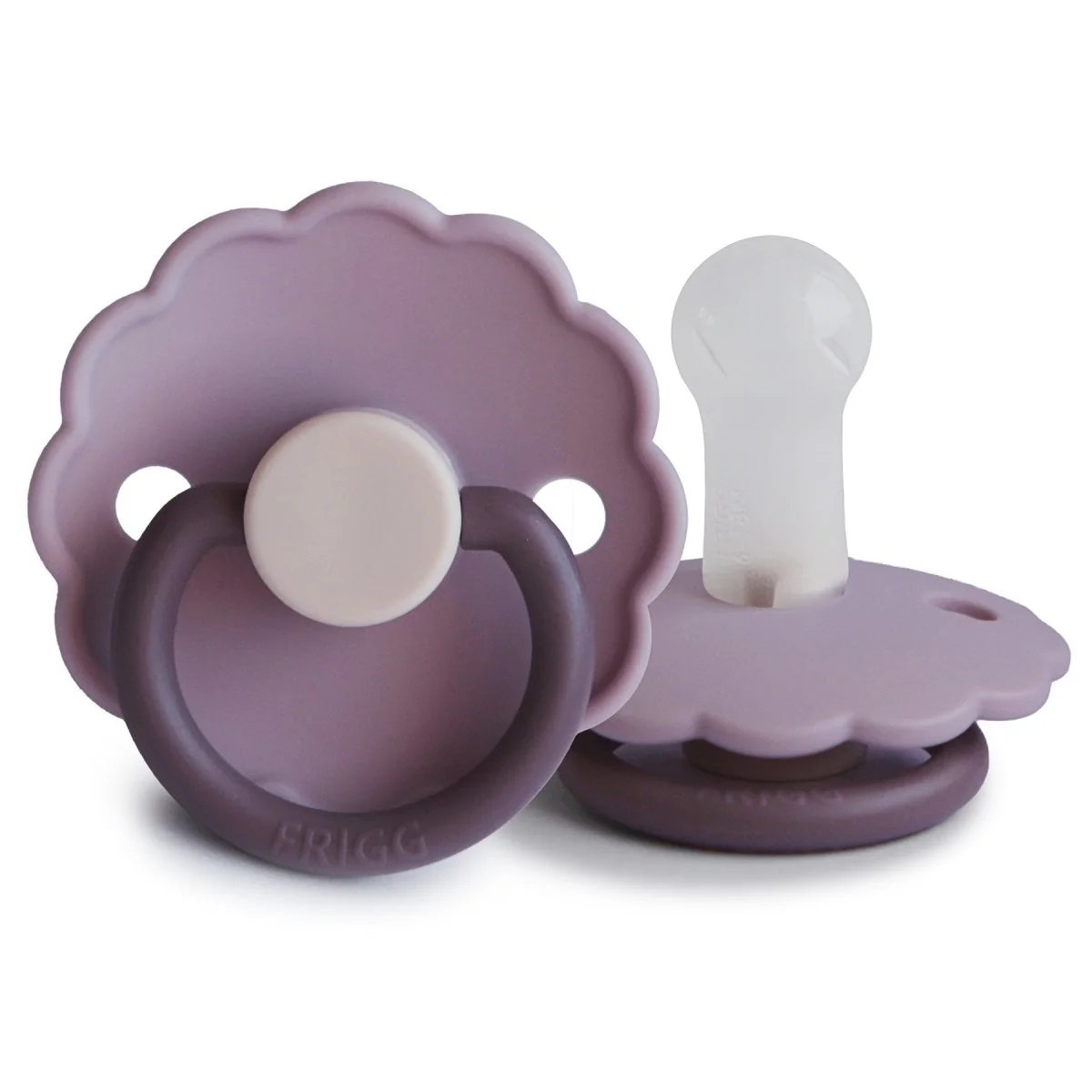 Frigg tétine Taille 2 Daisy Bloom Lavender Haze Silicone - E-shop mondial – Produits durables, modernes et accessibles partout - Tétine mam