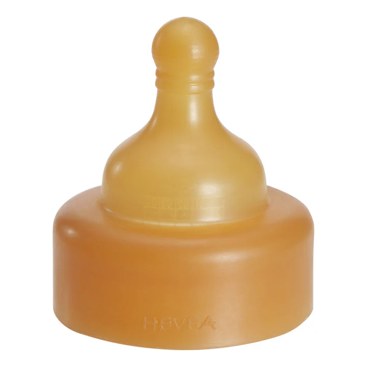 Hevea - Tétine pour Biberons à Col Large en Verre - Débit Moyen||Hevea - Bottle Teat Véritable for Wide Neck Baby Glass Bottles - Medium Flow - Boutique Bébé en Ligne : Soins, Jouets et Articles Maison
