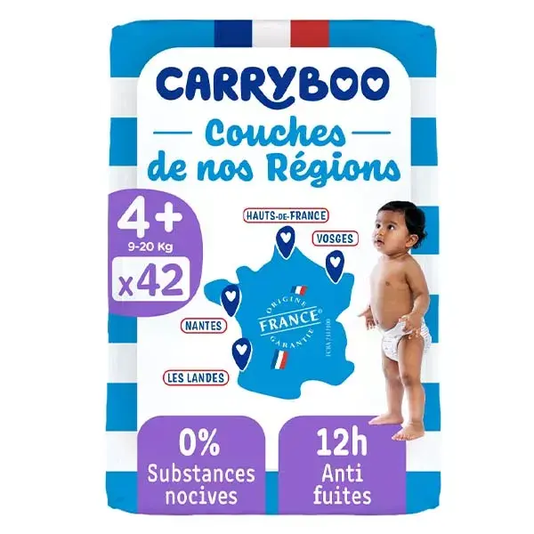 CARRYBOO COUCHES ECOLOGIQUE TAILLE KG 42 Saldi Straordinari Offerte Speciali Disponibili Adesso