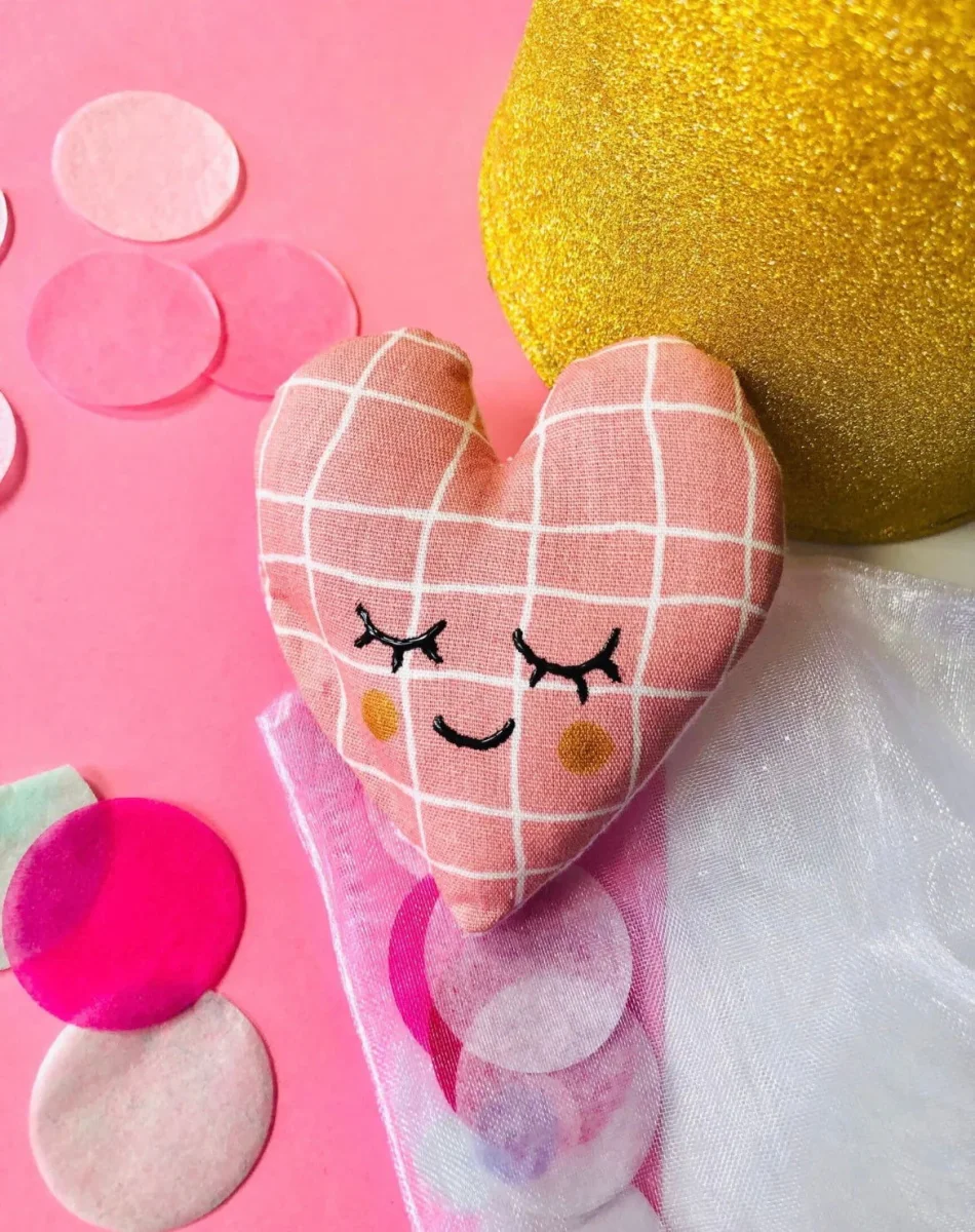 Doudou Coeur d’aide à la séparation - Boutique Bébé en Ligne : Soins, Jouets et Articles Maison Lapin Cœur-Océan Doudou - 25 cm