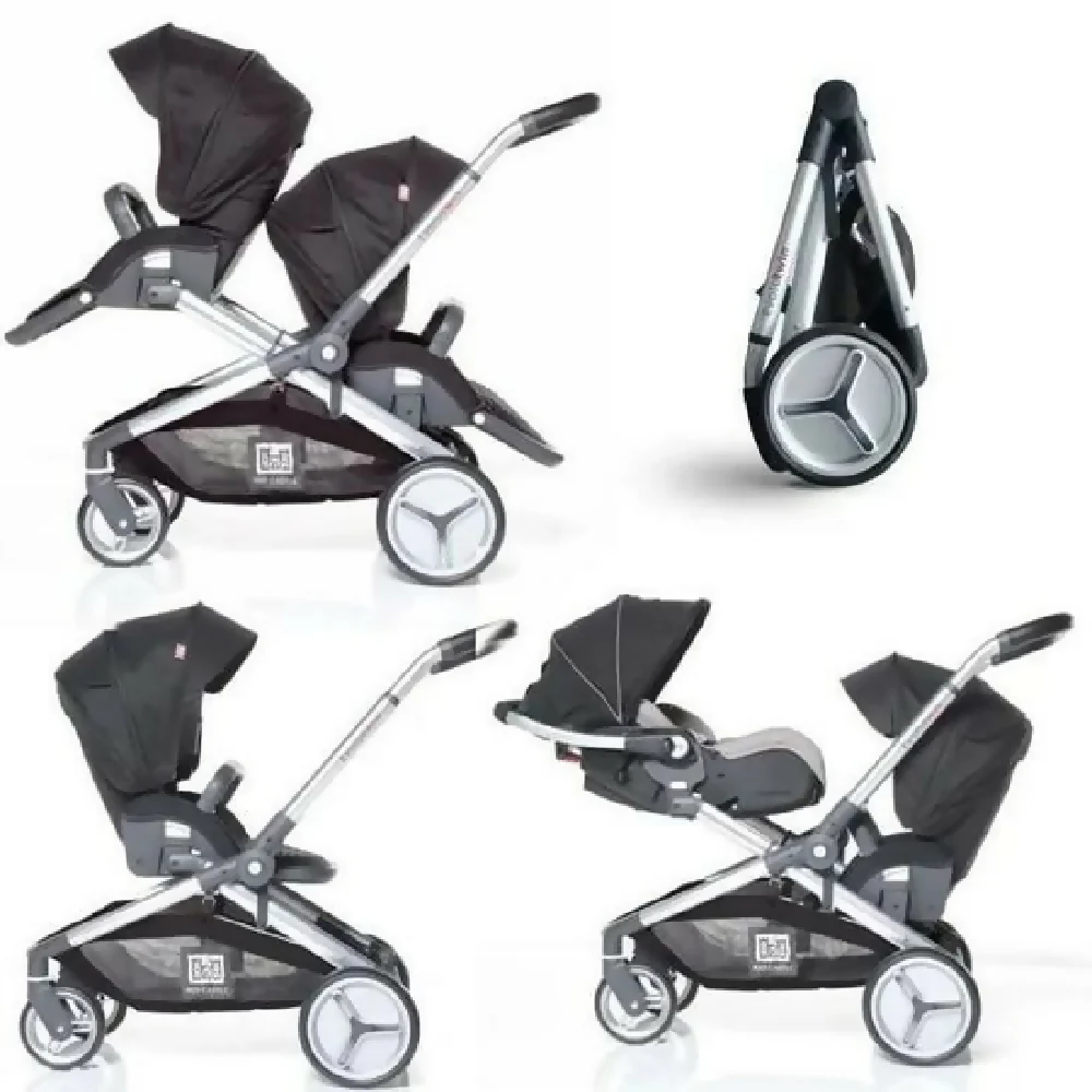 Poussette Double - Boutique Maman & Bébé – Produits Essentiels au Quotidien PETITE&MARS - LOT Chancelière bébé 3en1 JIBOT + manchon de poussette vert |  Lumimania