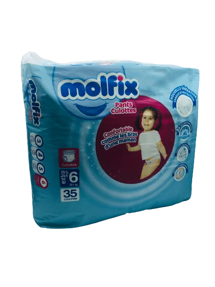 Molfix Bébé Culottes Taille XL Pièces Vins Rouges Harmonieux Occasion