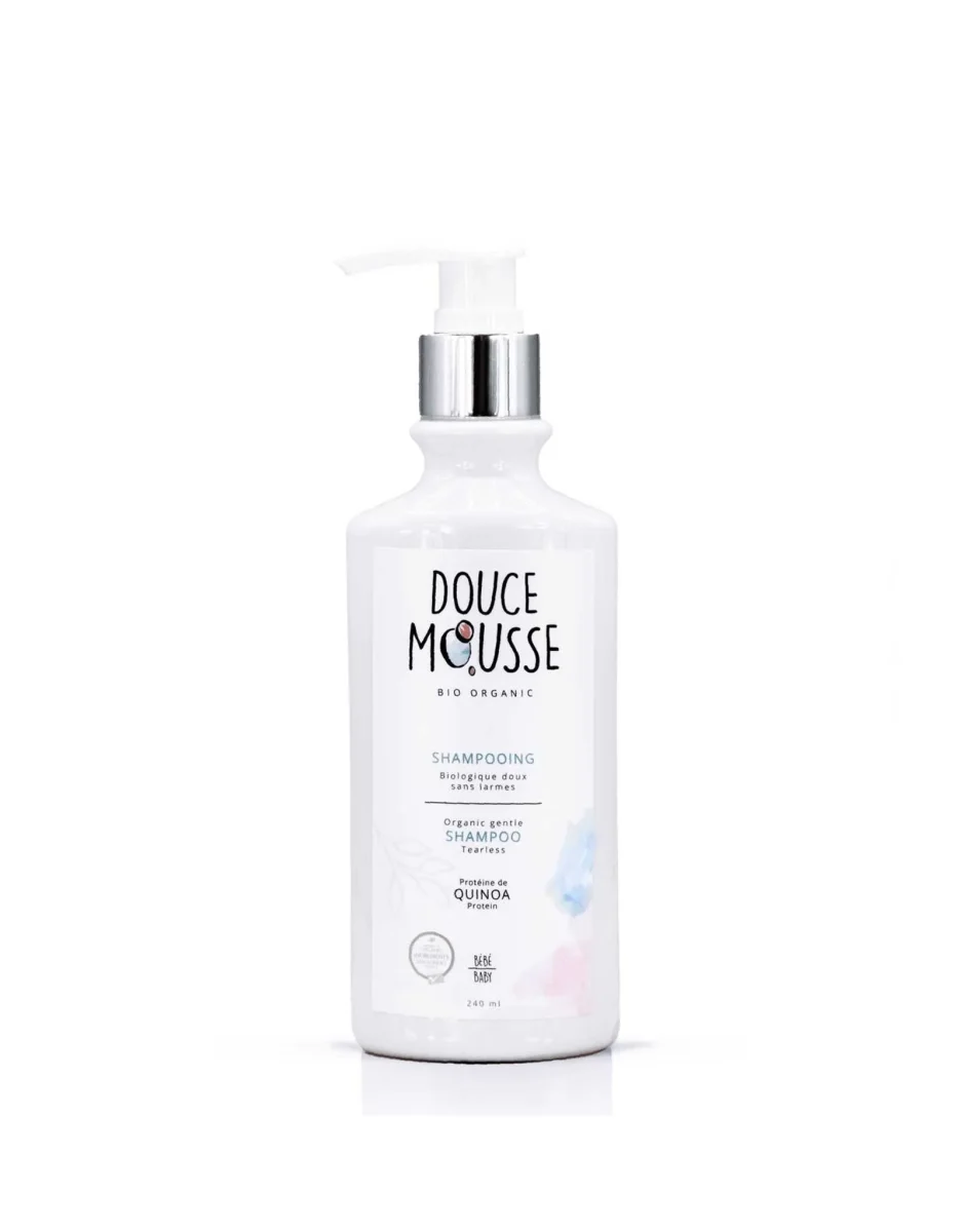 Shampoing biologique 240 ml - Douce Mousse - Boutique Maman & Bébé – Produits Essentiels au Quotidien Mustela Shampoing Mousse Nourrisson Élimine Croûtes de Lait 150ml | Soin  bébé pour eliminer et limiter les croûtes de lait, formule naturelle sans  parfum, haute tolérance dès la
