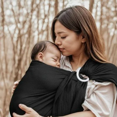 Sling Bebe | Confort Respirant - Boutique Bébé en Ligne : Soins, Jouets et Articles Maison Peluche Ane qui respire | Apaisante – nanoukid