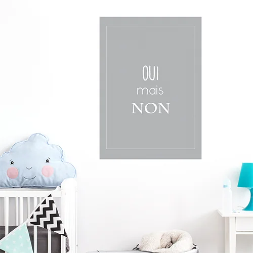 Sticker citation deco enfant “oui mais non” gris taupe - Saldi Straordinari – Offerte Speciali Disponibili Adesso Mini-imprimante thermique portable Bluetooth 2 pouces pour reçus,  imprimante d'étiquettes 58 mm pour magasins de détail – Prix compétitif,  stock disponible| Alibaba.com