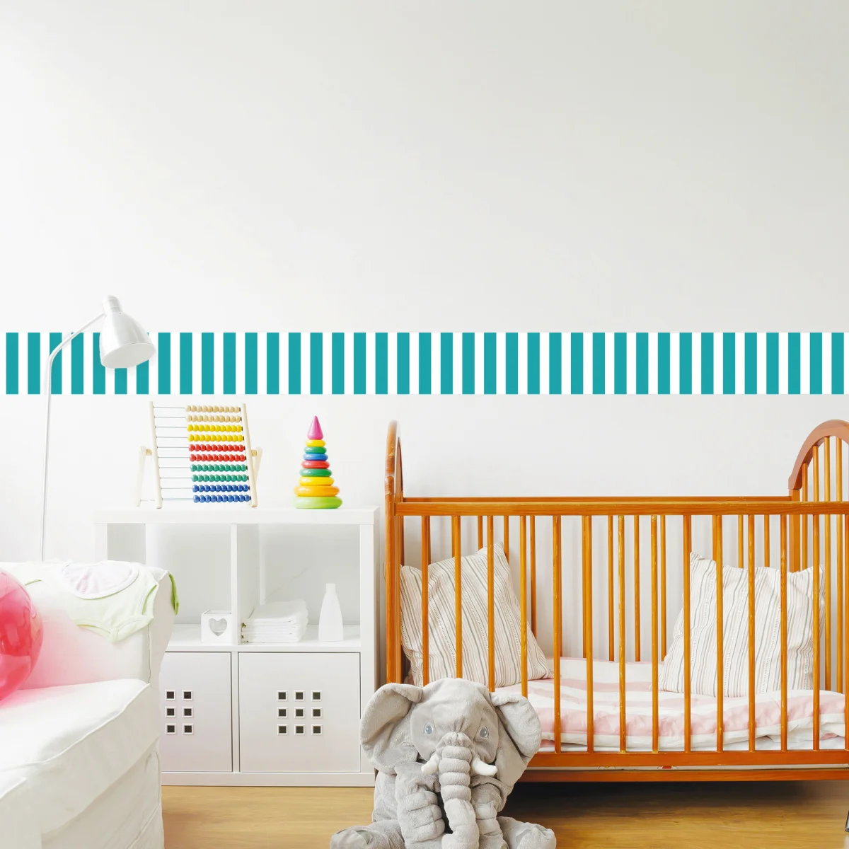Frise Murale- Rayure Bleu Hadrien – 10 x 300 cm - Saldi Straordinari – Offerte Speciali Disponibili Adesso - Rideau