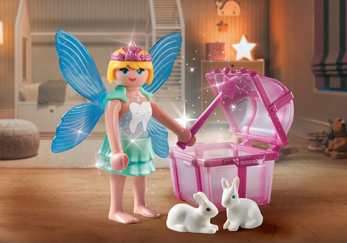 FIGURINE FÉE COFFRE DENTS LAIT Boutique Maman Bébé Produits Essentiels Quotidien
