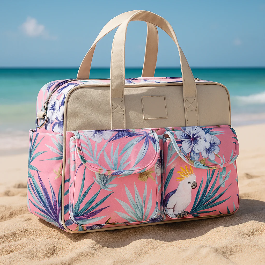 Sac à langer fille | estivale urbain - Boutique Bébé en peluche Ligne : Soins, Jouets et Articles Maison