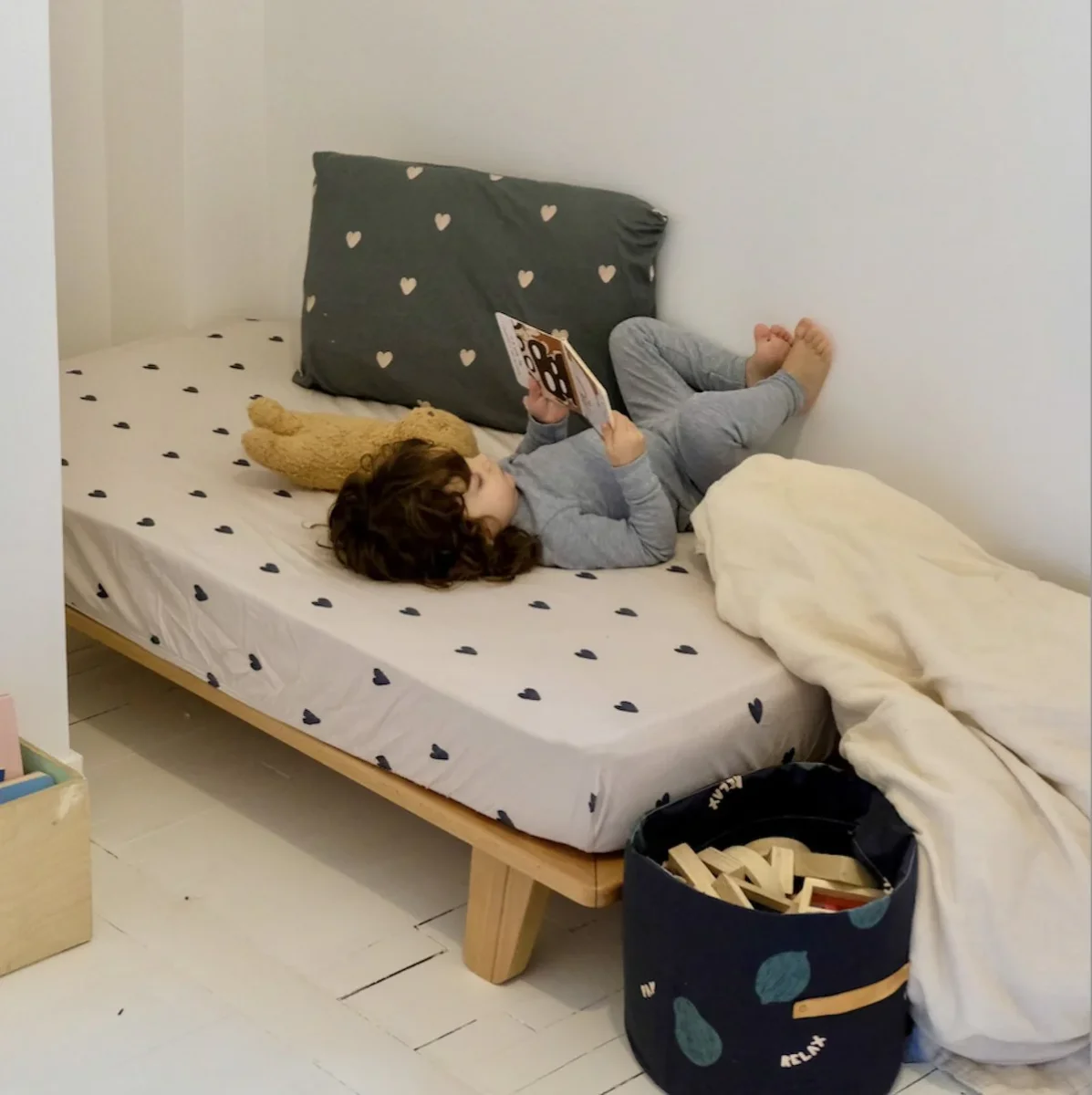 Drap Housse Love Affair Craie Boutique Maman Bébé Produits Essentiels Quotidien