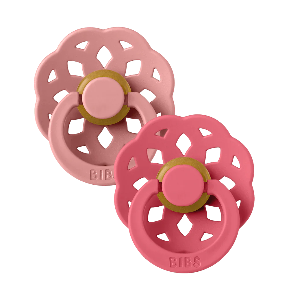 BIBS tétine Taille 1 Boheme Dusty Pink/Coral 2pcs - E-shop mondial – Produits durables, Blush modernes et accessibles partout