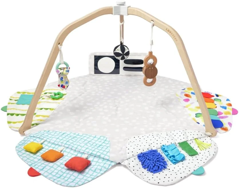 Tapis d’éveil Montessori Lovevery Play Gym : stimulation et développement dès la naissance - Vins Rouges Harmonieux pour Chaque Occasion - {'count': 1, 'name': 'Type'}