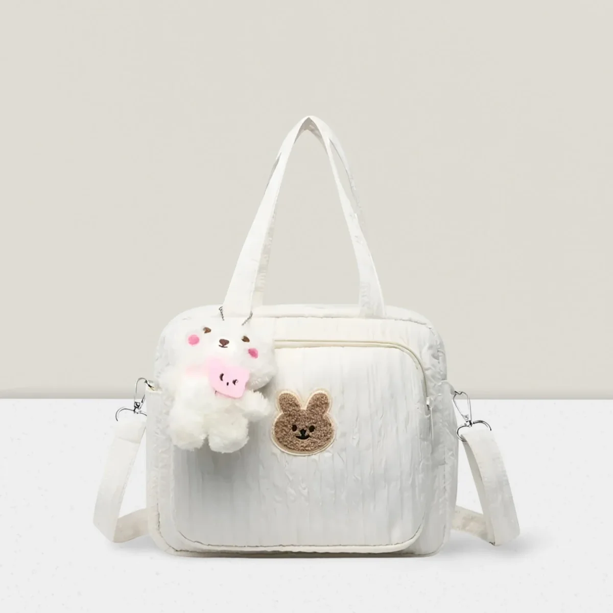 mini sac à langer | compagnon de maman - Boutique Bébé en Ligne : Soins, Jouets et Articles Maison Sac à langer Botton Rayures - Walking Mum - Berceau Magique