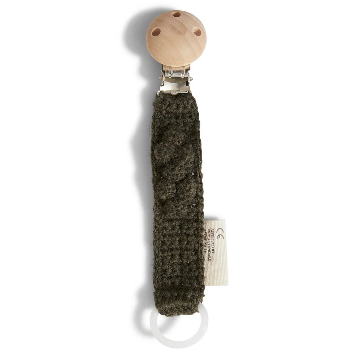 Konges Slojd - Attache-Suce Toma - Walnut||Konges Slojd - Toma Pacifier Stap - Walnut - Boutique Bébé en Ligne : Soins, Jouets et Articles Maison - Baby care centre