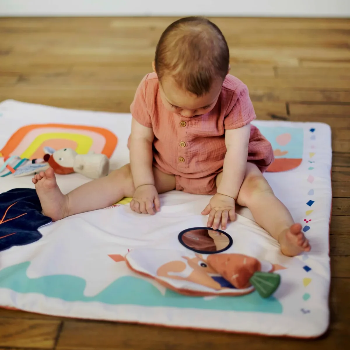 TAPIS D’ÉVEIL GABIN LAPIN - Boutique Maman & Bébé – Produits Essentiels au Quotidien - vtech tapis d'éveil - amp bébé produit