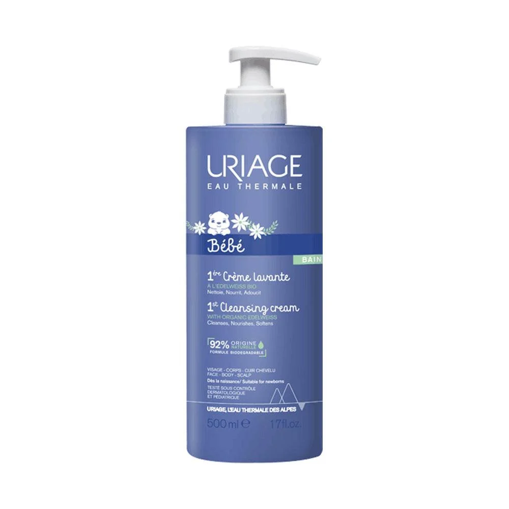 Uriage BÉBÉ 1ère Crème Lavante 500ml - Saldi Straordinari – Offerte Speciali Disponibili Adesso - Crème hydratante