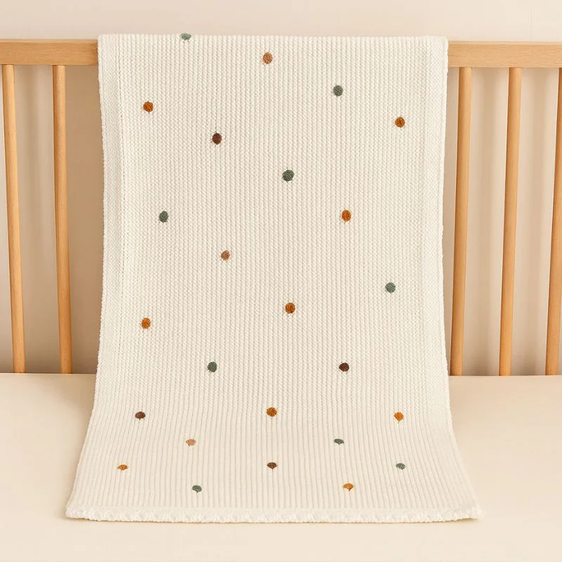 Couverture bébé-Beige - Boutique Maman Ode & Bébé – Produits Essentiels au Quotidien
