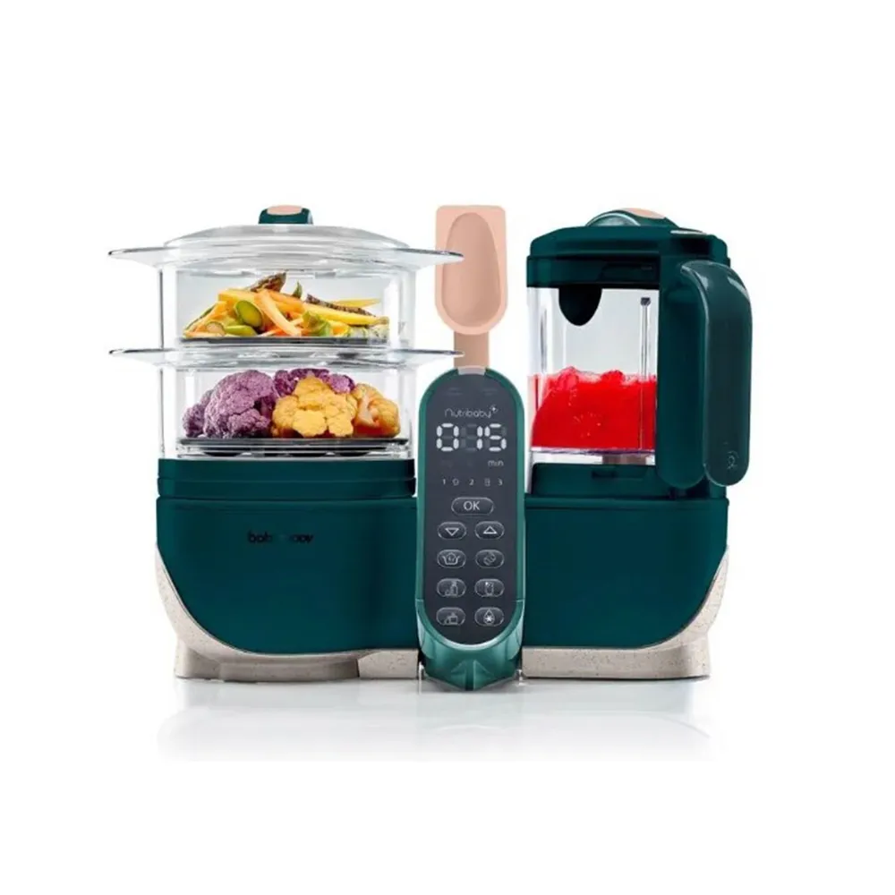 Babymoov Robot cuiseur nutribaby+ opal green 6 en 1 - ​Boulangerie-Pâtisserie | Pain au Levain & Viennoiseries​ - {'count': 1, 'name': 'Porte'}
