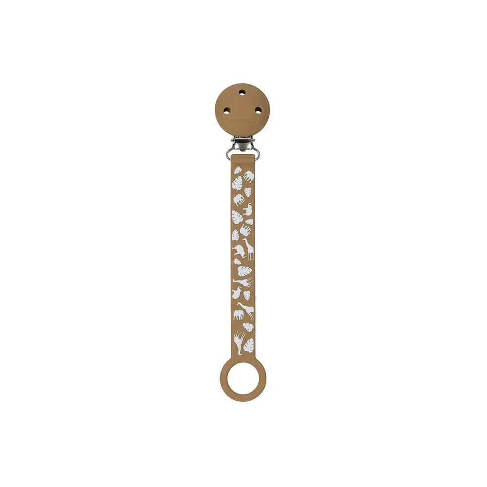 Nattou silicone attache universelle moka Édition Limitée Art Table Française Promotion