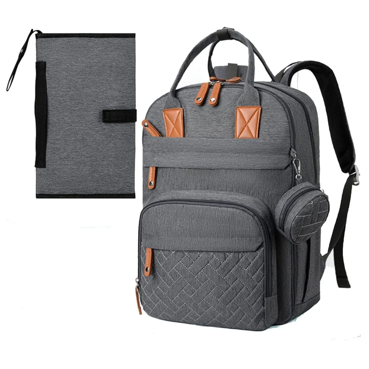 Sac à dos à langer | Ultra léger pour sorties express - Boutique Bébé en Ligne : Soins, Jouets et Articles beige Maison
