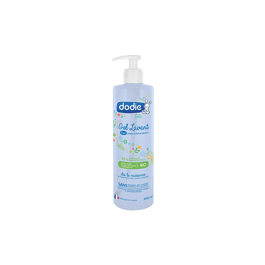 Dodie Gel lavant 3 en 1 – 500ml - ​Boulangerie-Pâtisserie | Pain au Levain & Viennoiseries​ DODIE Lot de 3 Gels Lavants 3 en 1 (3 x 500 mL) - Nettoyant Visage, Corps  et Cheveux, Hypoallergénique - Dès la naissance : Amazon.com.be: Beauté et  Parfum